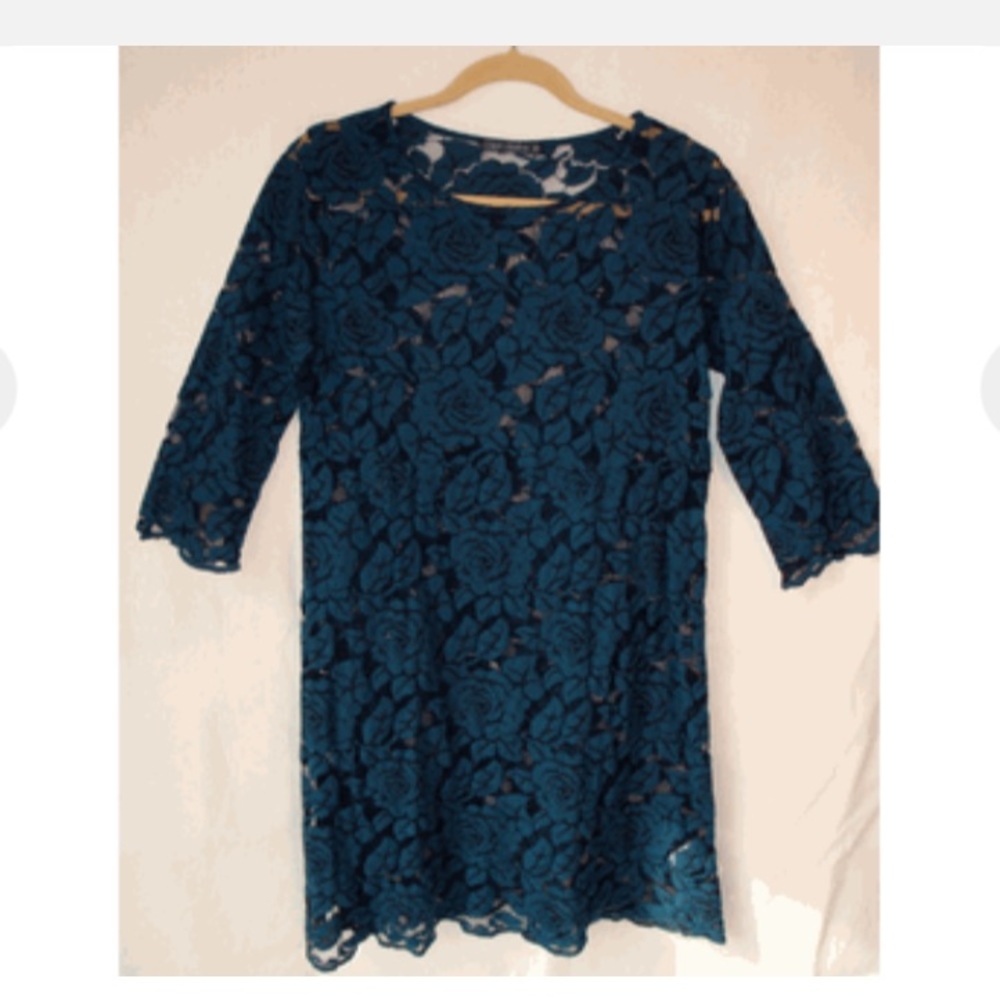 Dark Teal Tunic by Cut Loose San Francisco